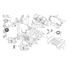 Proform 831299482 console and motor hood diagram