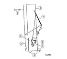 RCA P60812BLLG2 projection tv diagram