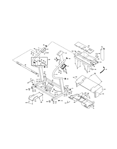 Console and motor hood