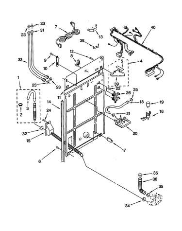 Rear panel