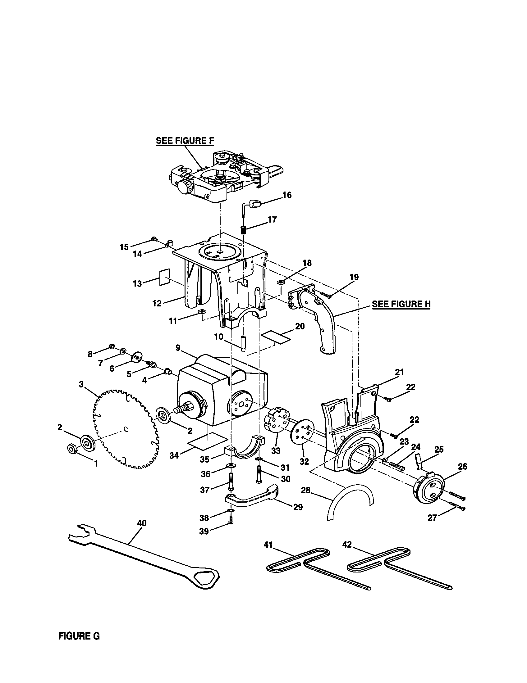 Motor/blade