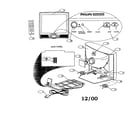 Magnavox 32TP84C121 tv diagram