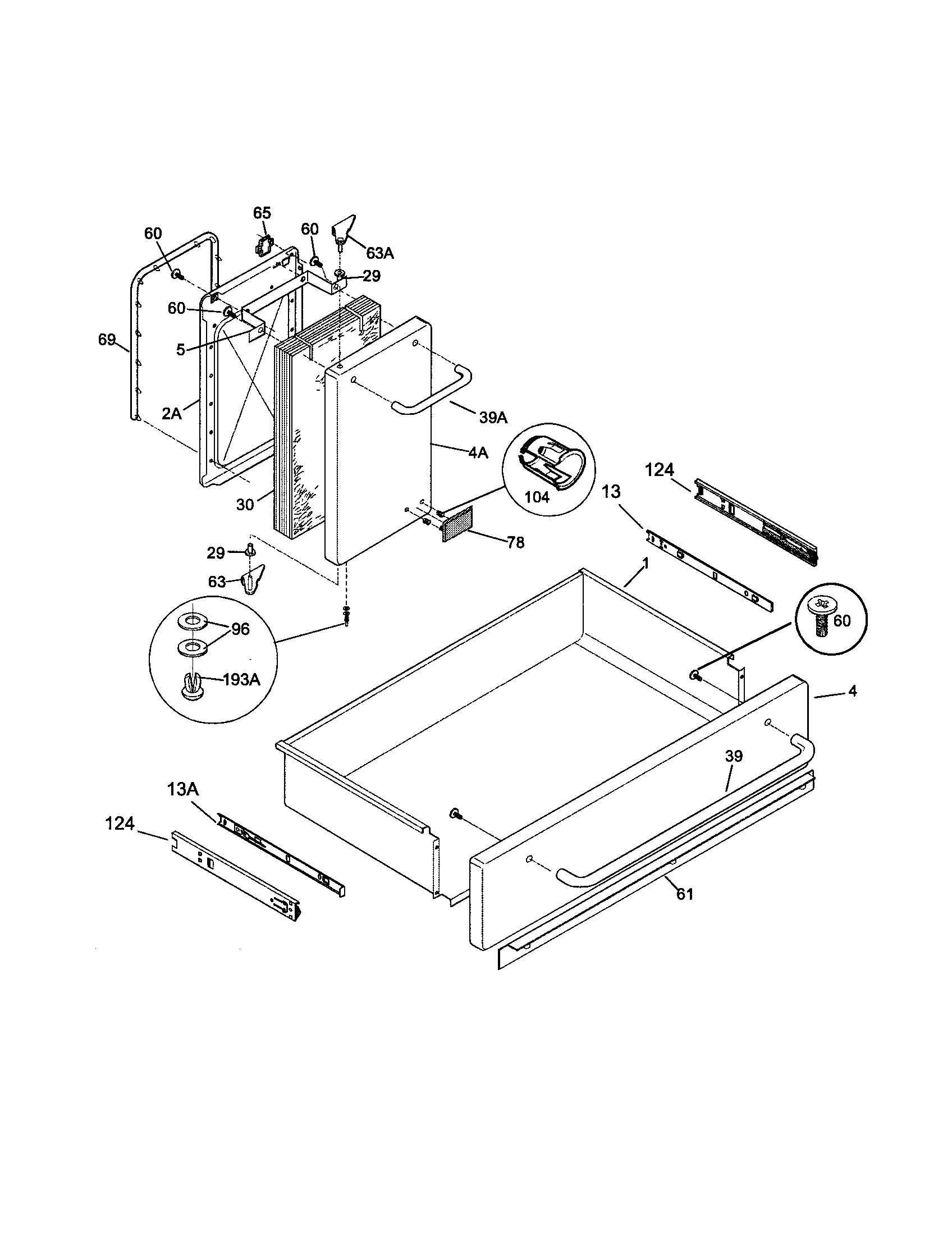Drawer/door
