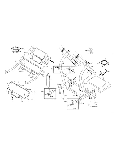 Console base and motor hood