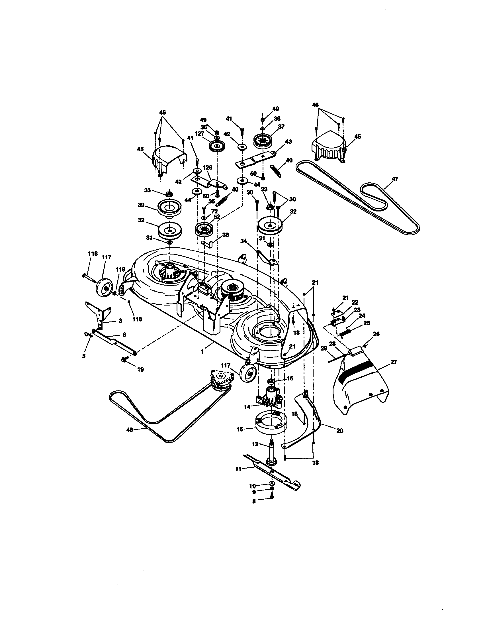 Mower deck