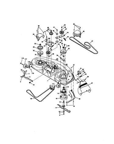 Mower deck