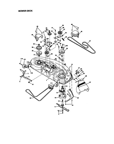 Mower deck