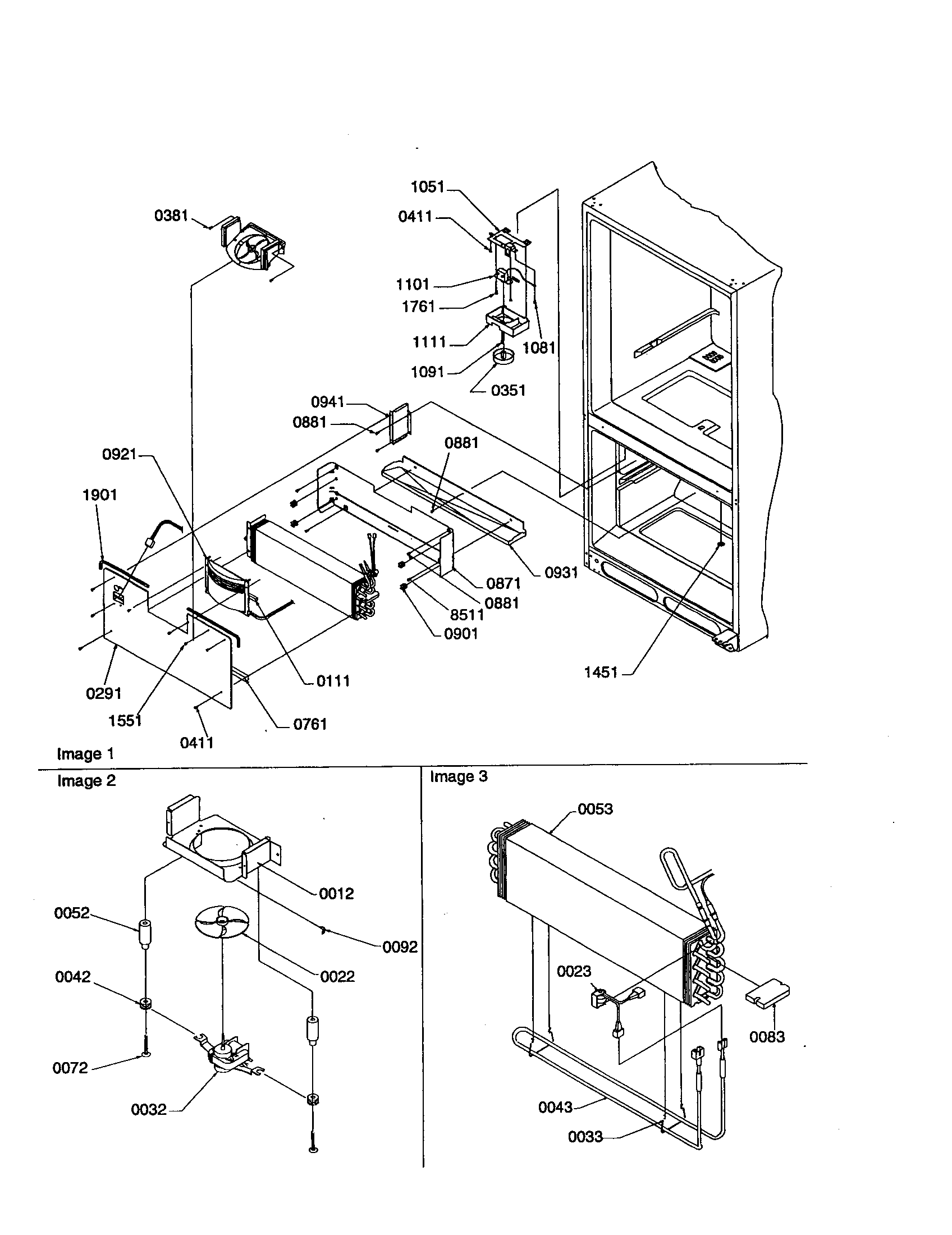 Evaporator and freezer control
