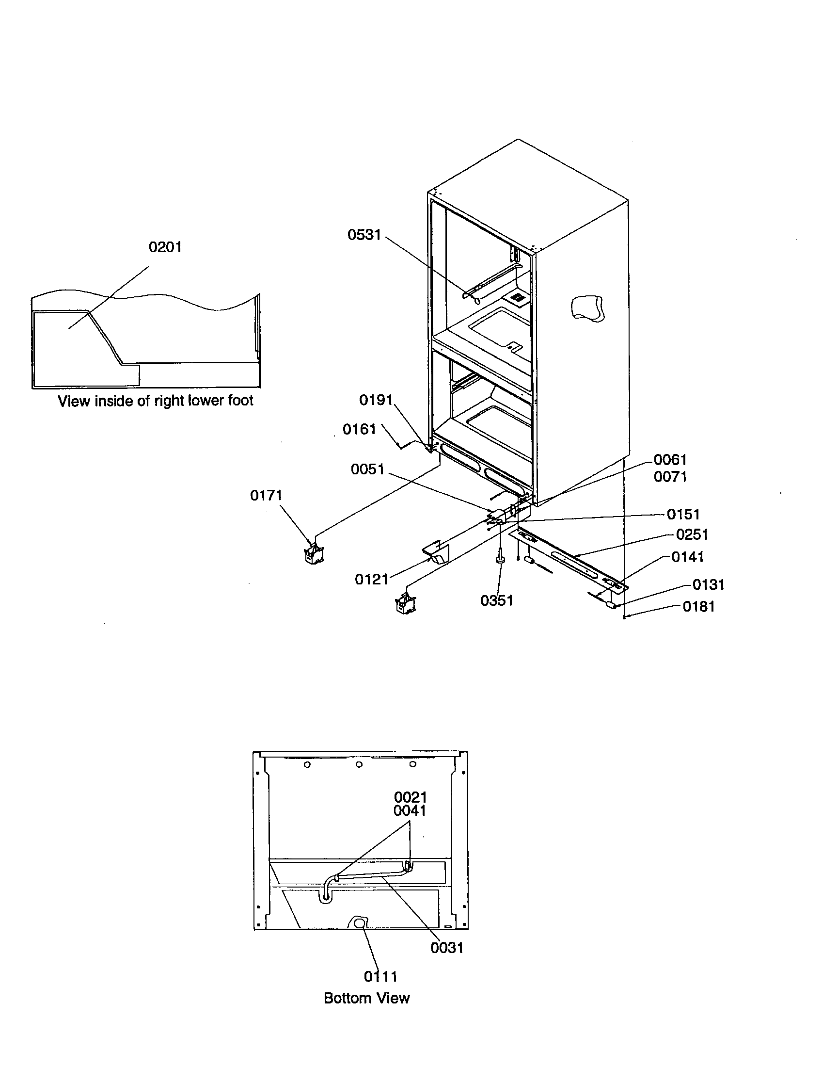 Insulation and roller assembly
