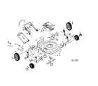 Craftsman 917387430 rotary mower diagram