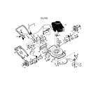 Craftsman 917377524 rotary mower diagram