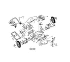 Craftsman 917377150 rotary lawn mower diagram