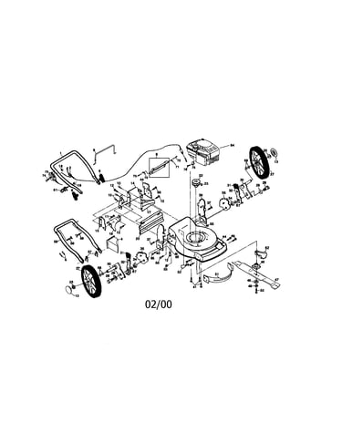 Rotary lawn mower