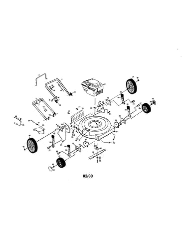 Rotary lawn mower