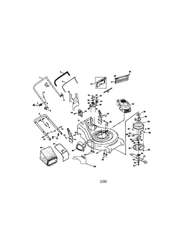 Rotary lawn mower