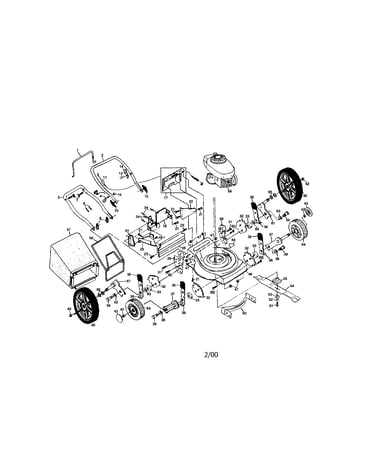 Rotary lawn mower