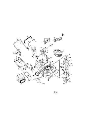 Rotary lawn mower