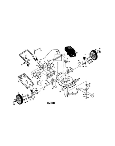 Rotary lawn mower