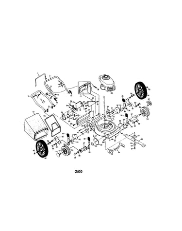 Rotary lawn mower