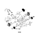 Craftsman 917388360 rotary lawn mower diagram