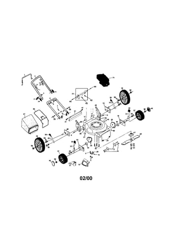 Rotary lawn mower
