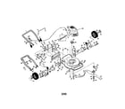 Craftsman 917379540 rotary lawn mower diagram