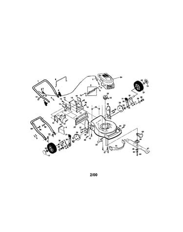 Rotary lawn mower