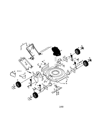 Rotary lawn mower