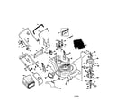 Craftsman 917377160 rotary lawn mower diagram