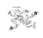 Craftsman 917377170 rotary lawn mower diagram