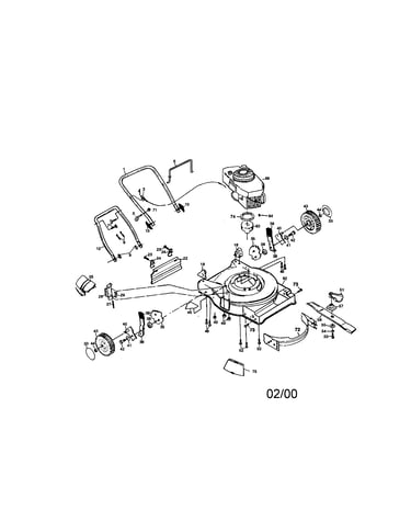Rotary lawn mower