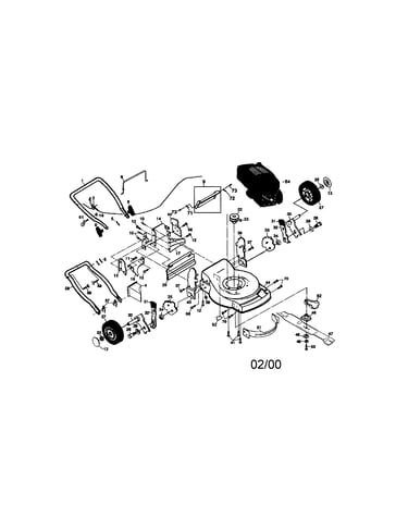 Rotary lawn mower