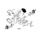 Craftsman 917377565 rotary lawn mower diagram