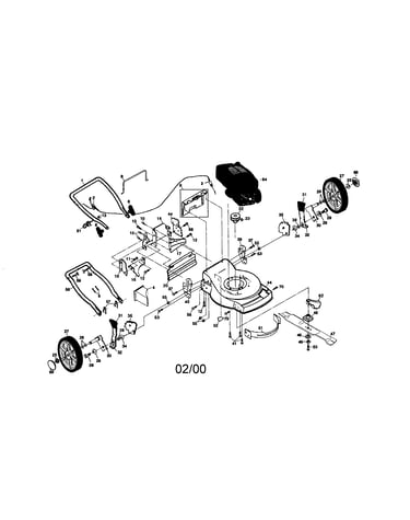 Rotary lawn mower