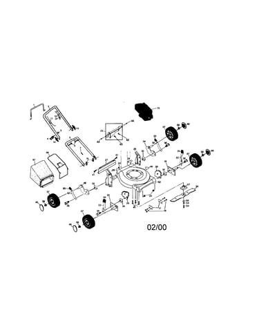 Rotary lawn mower