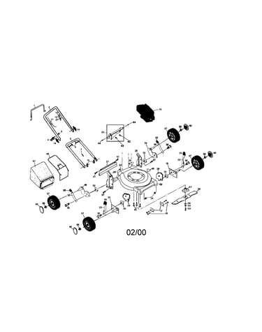 Rotary lawn mower