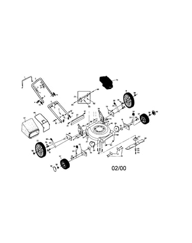 Rotary lawn mower