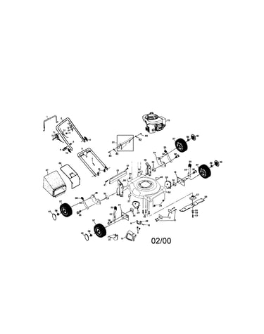 Rotary lawn mower