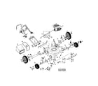 Craftsman 917388321 rotary lawn mower diagram