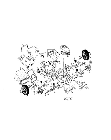 Rotary lawn mower