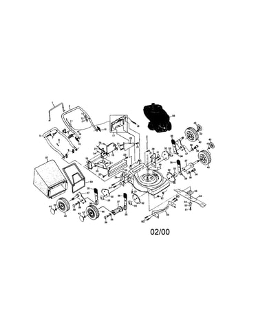 Rotary lawn mower