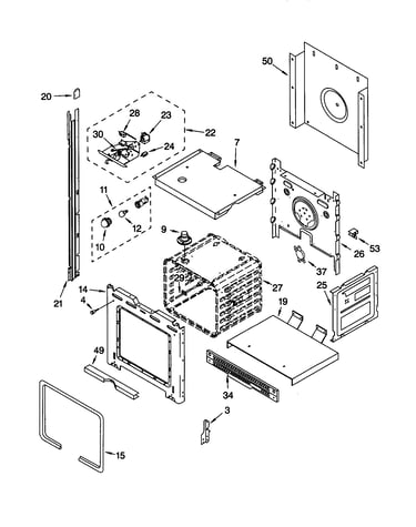 Upper oven