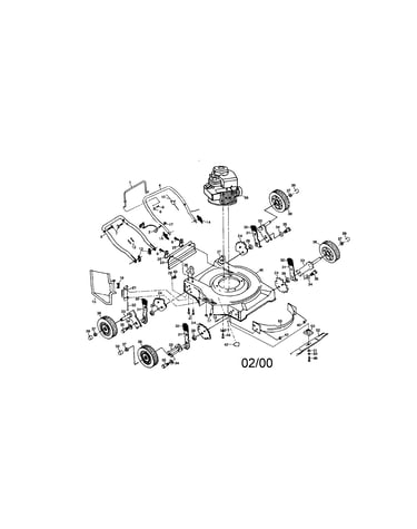 Rotary lawn mower