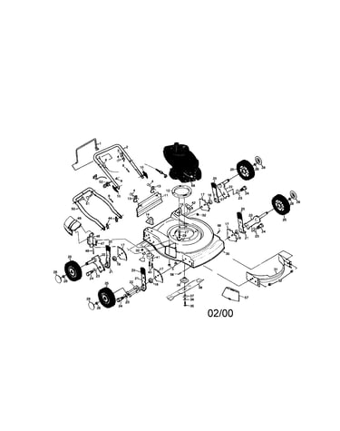 Rotary lawn mower