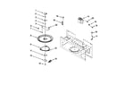 Kenmore 66560601000 magnetron and turntable diagram