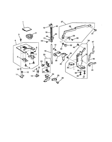 Needle plate unit