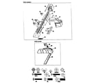 Craftsman 171253510 fence assembly/miter gauge diagram