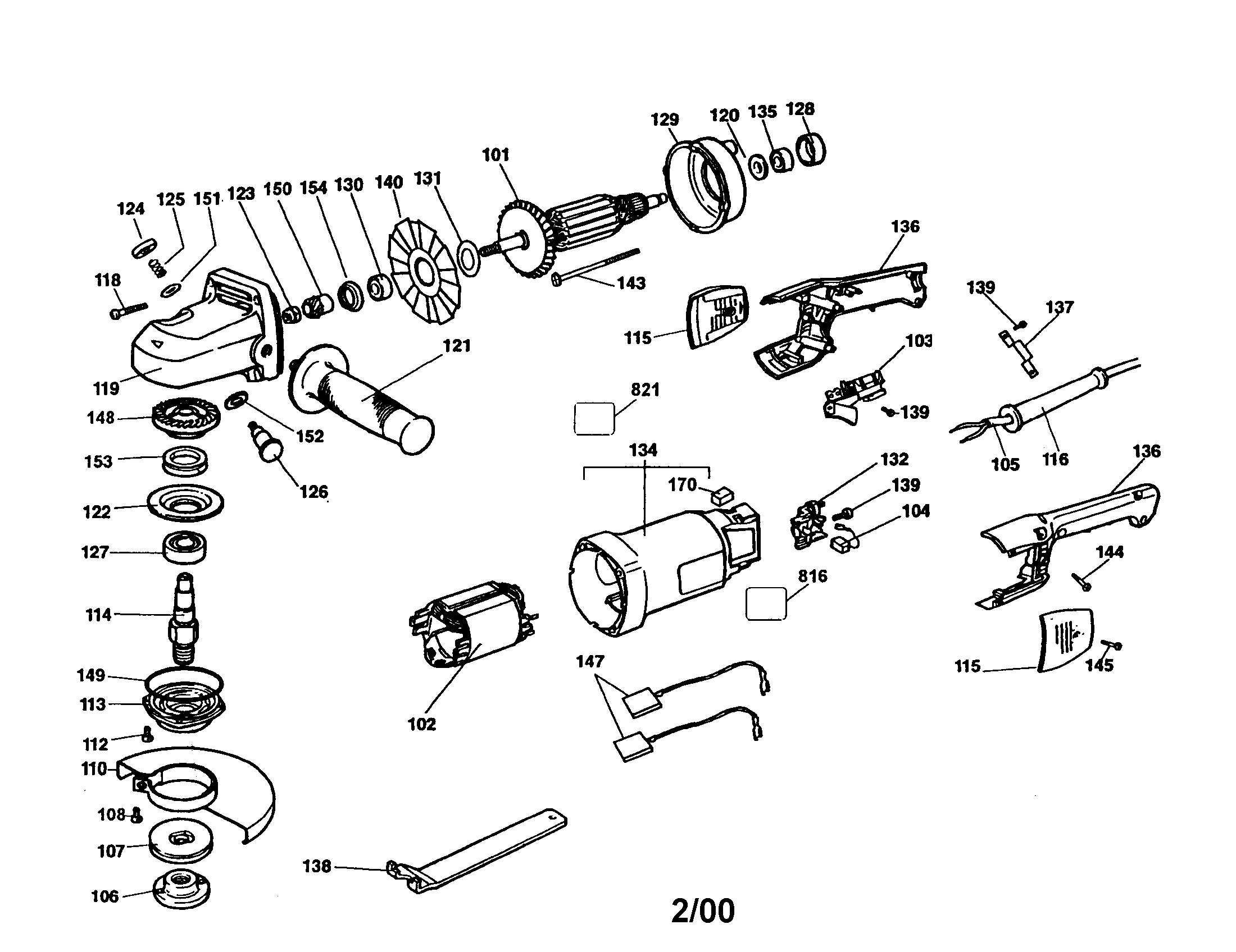 7" ANGLE GRINDER