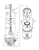 Agitator/basket/tub