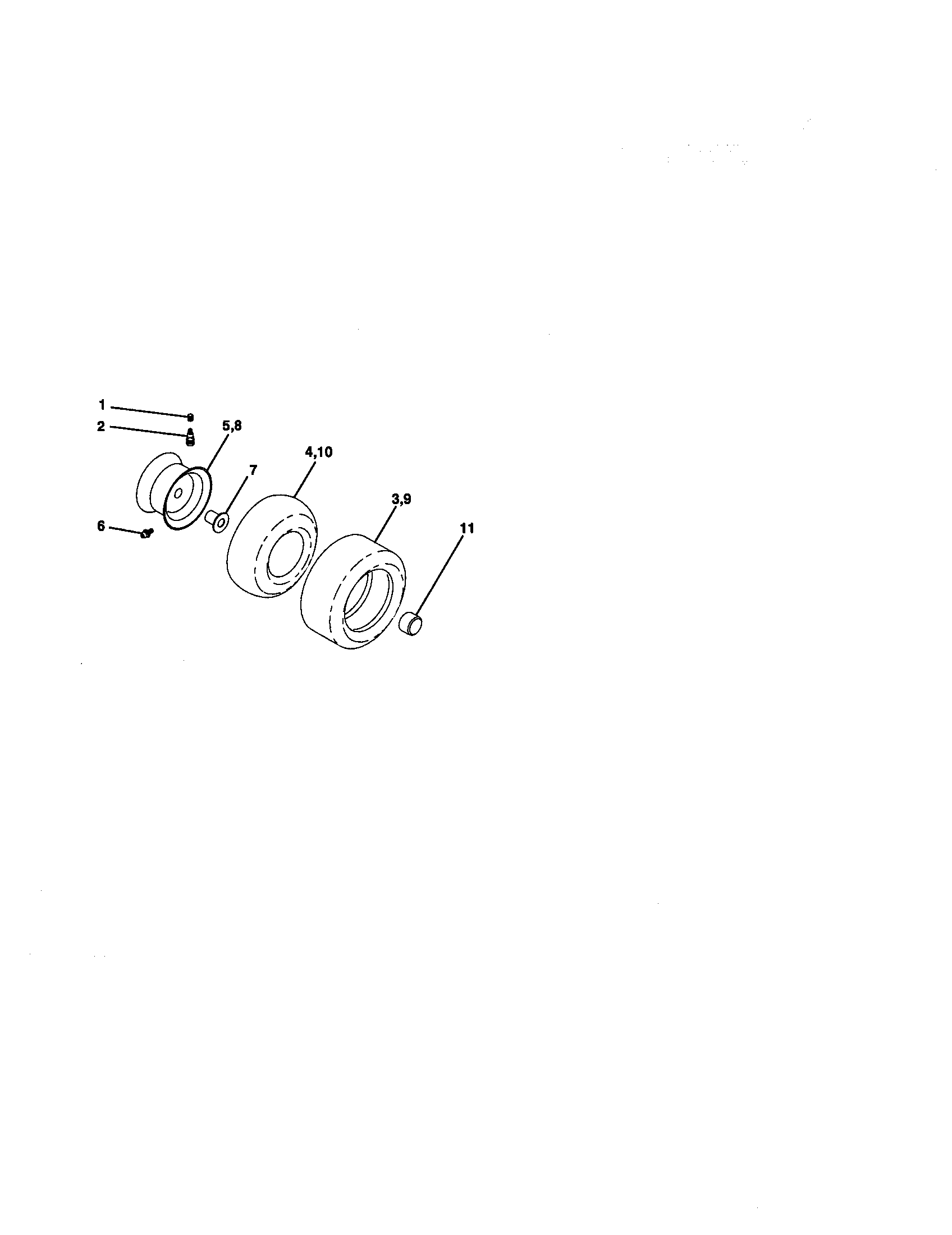 Wheels and tires